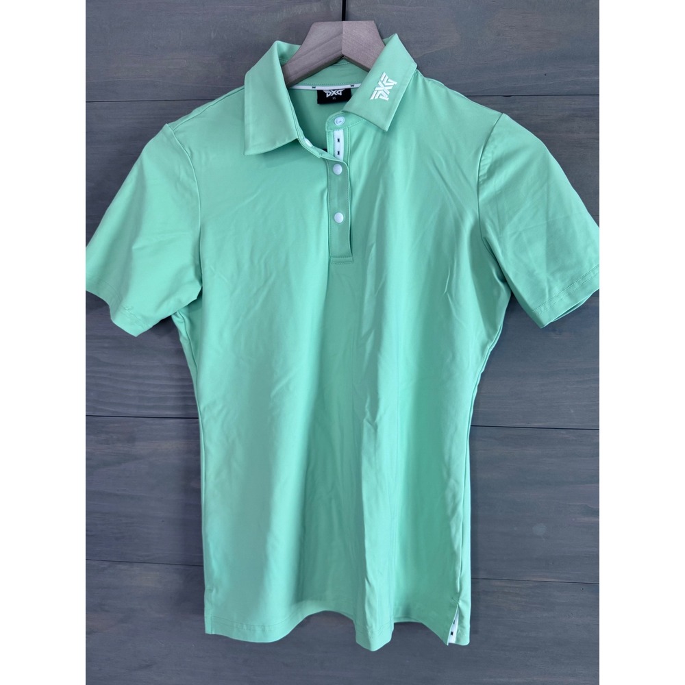 PXG Women's RP Signature Polo Sleeveless Tank Polo XS Golf Tennis Green
